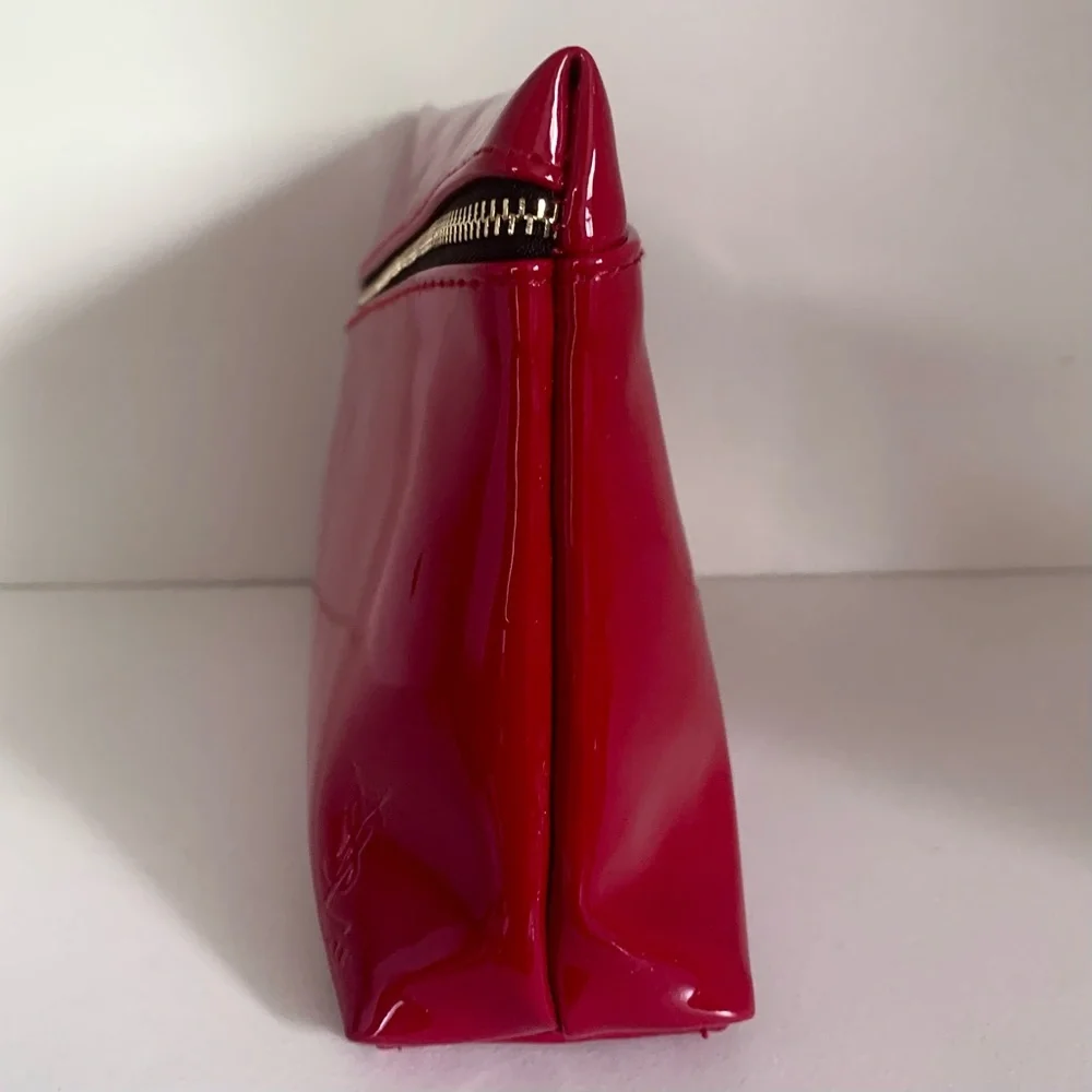 Ysl Red Patent zippy pouch